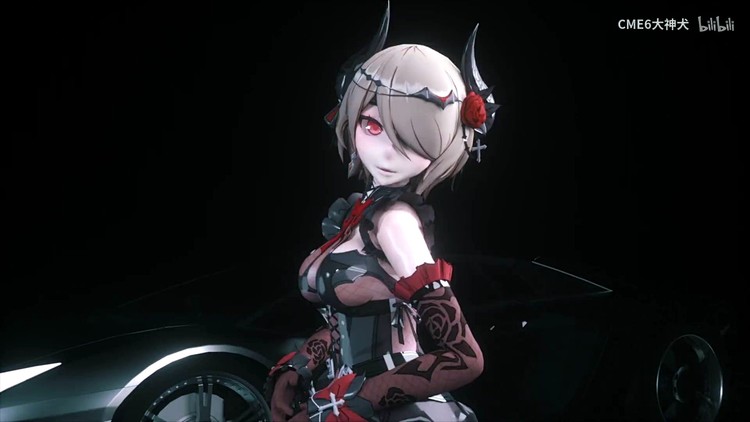 168cm超模系列【崩坏3-mmd】魅魔丽塔-conqueror【大神犬pv付】