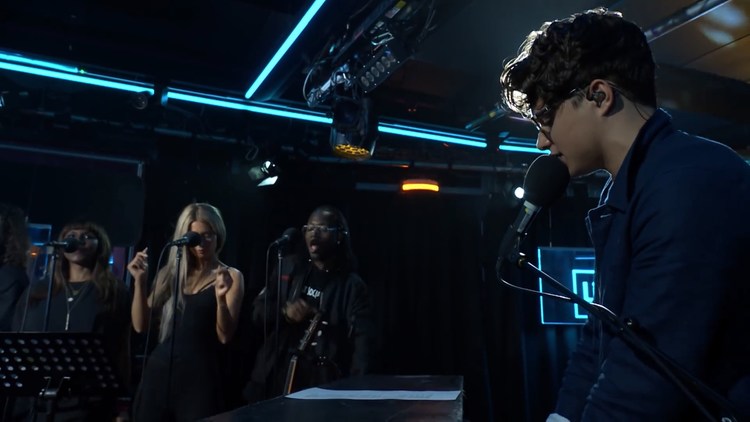 the vamps最新现场翻唱george ezra《shotgun》