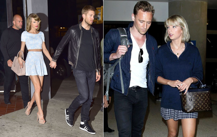 rihanna到目前为止,前两任还都没被写进歌里,倒是calvin harris肮霉