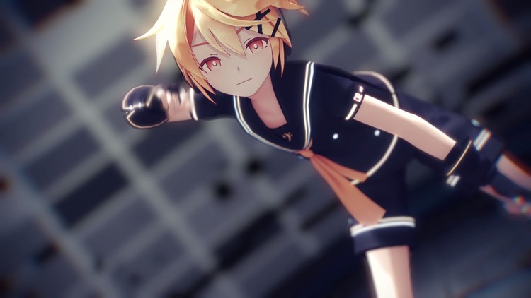  - 【MMD/鏡音レン】空中分解