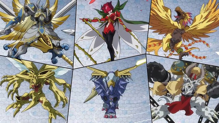 数码宝贝全部究极进化准备战斗吧!