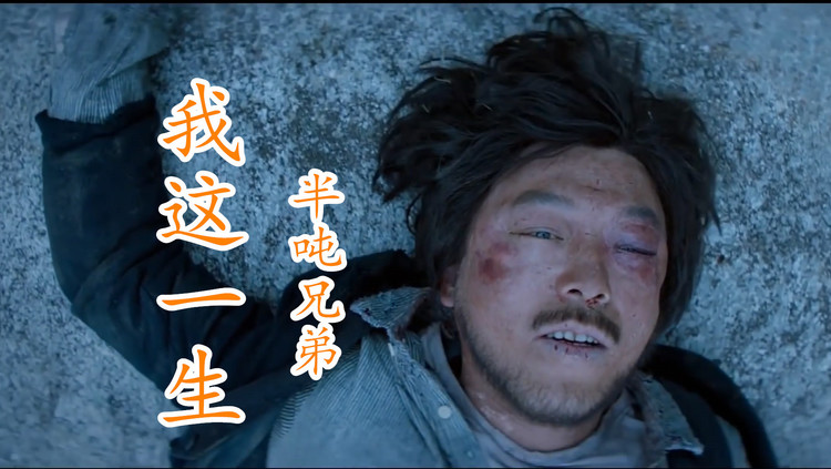 半吨兄弟《我这一生》,受了伤也无人去诉说,提着嘴角强颜欢笑着