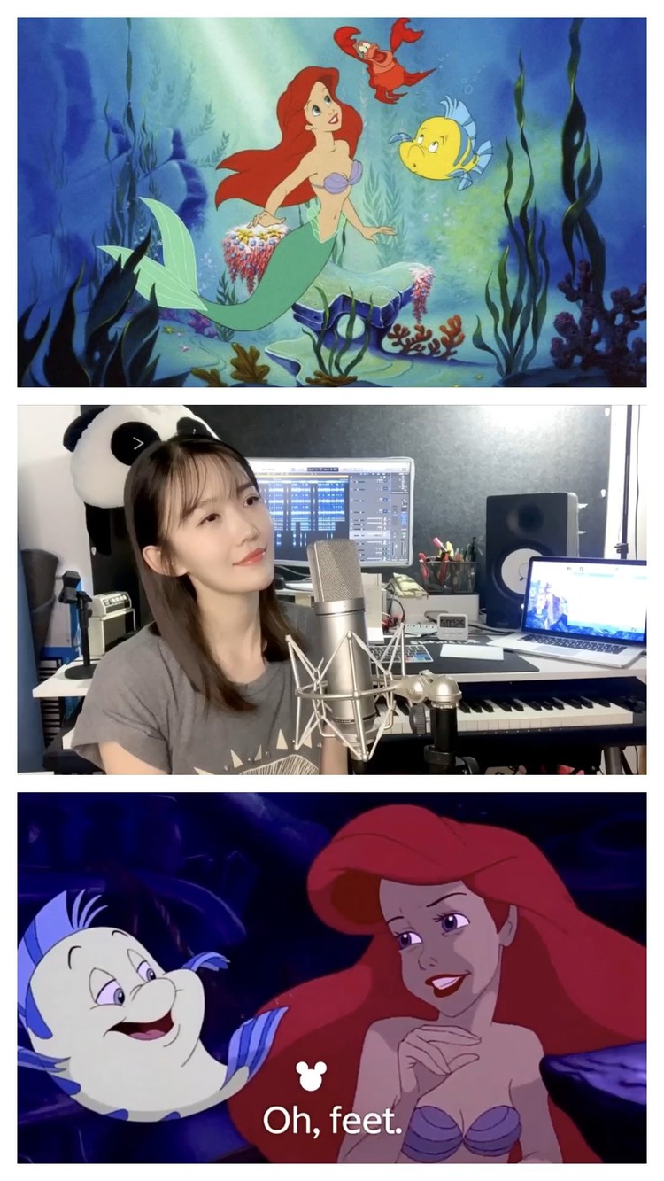  - 音乐动画片《小美人鱼》cover喜欢的公主动画片