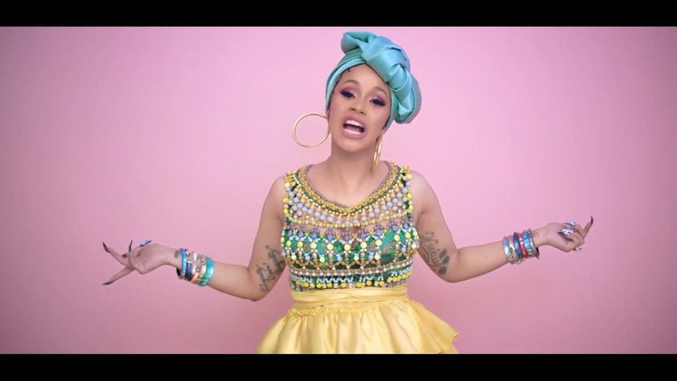 cardib联手火星哥brunomars合作新单pleasememv在油管播放量仅用时不