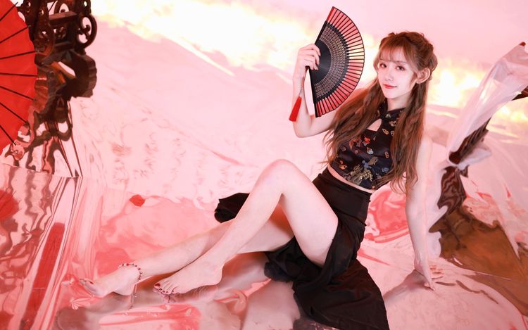 街拍与dj现场旗袍黄素熙djsoda