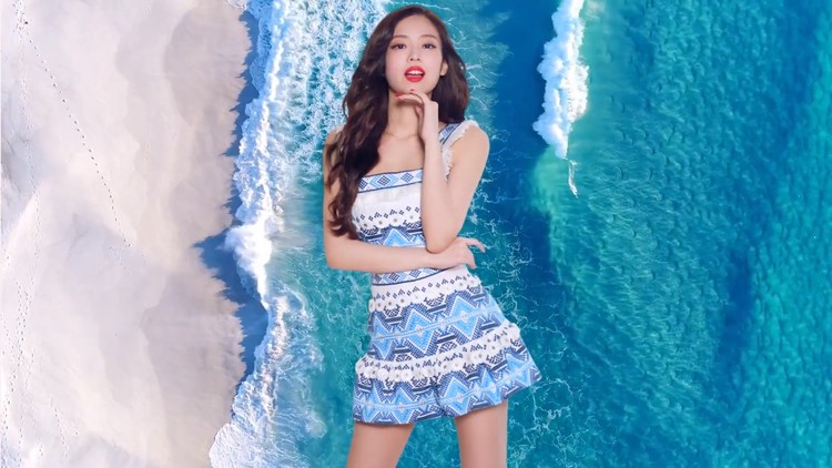 【blackpink】 jennie hera唇膏广告