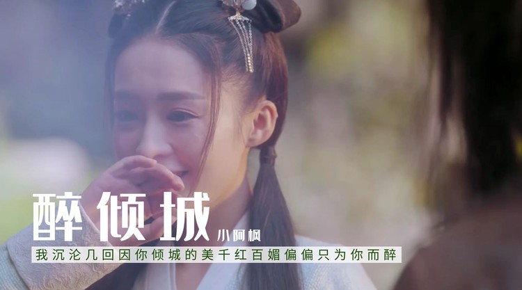 小阿枫《醉倾城 (dj名龙版) 》我愿此生朝朝暮暮与你相偎