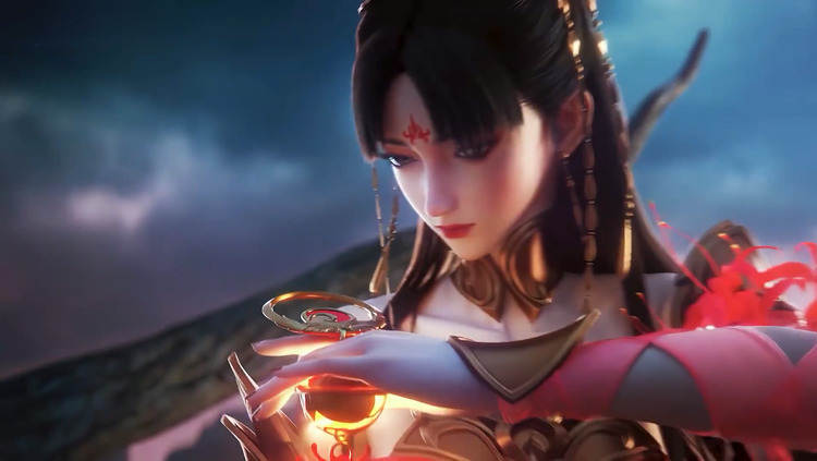 《忘川彼岸》古风dj,红色彼岸花花瓣遍地撒,谁会在乎她在哭泣