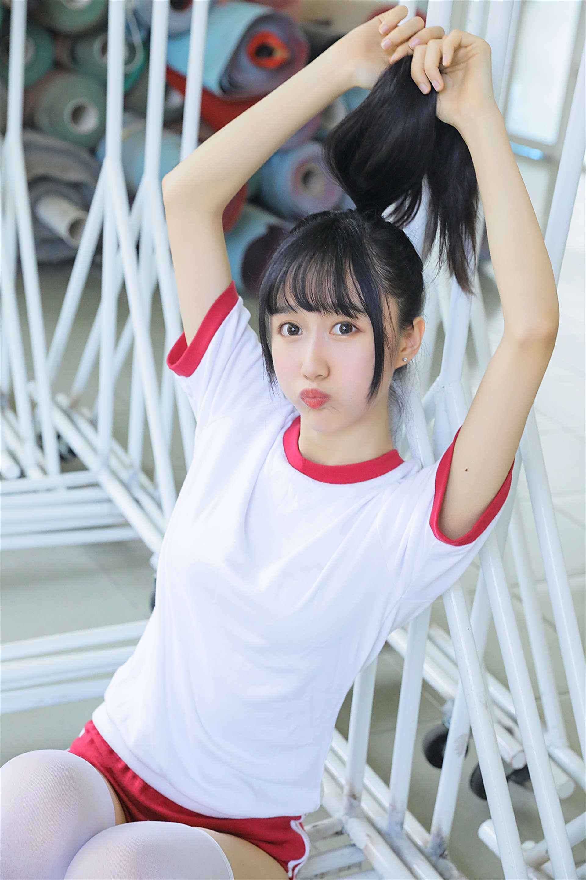 图片[2]-可爱美女丨校园迷人小学妹-六色网