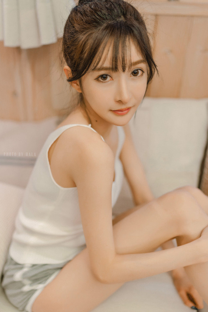 图片[18]-美女壁纸丨清新灵动的甜美女孩-六色网