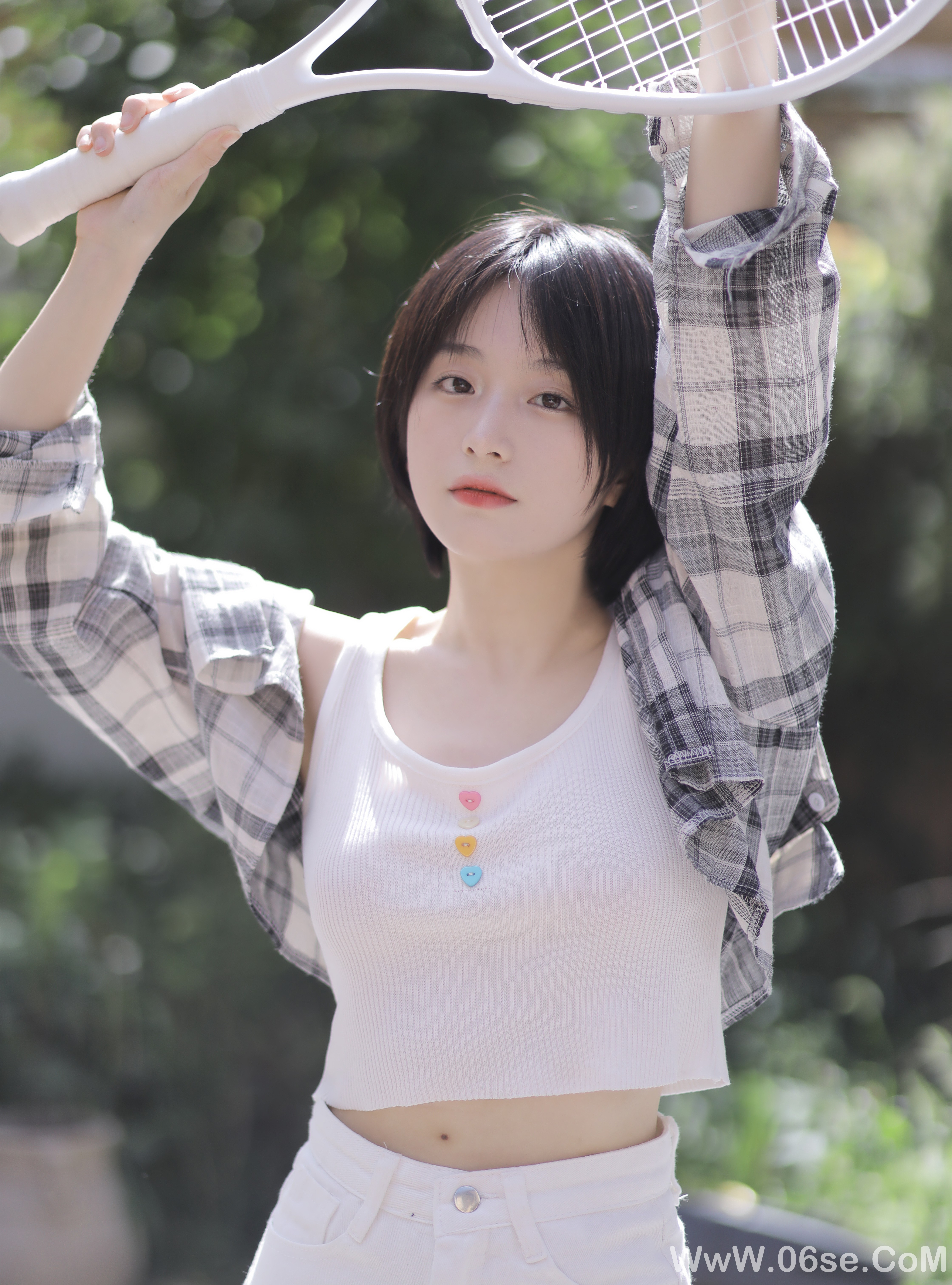 图片[17]-美女壁纸丨清新自然气息的美女-六色网