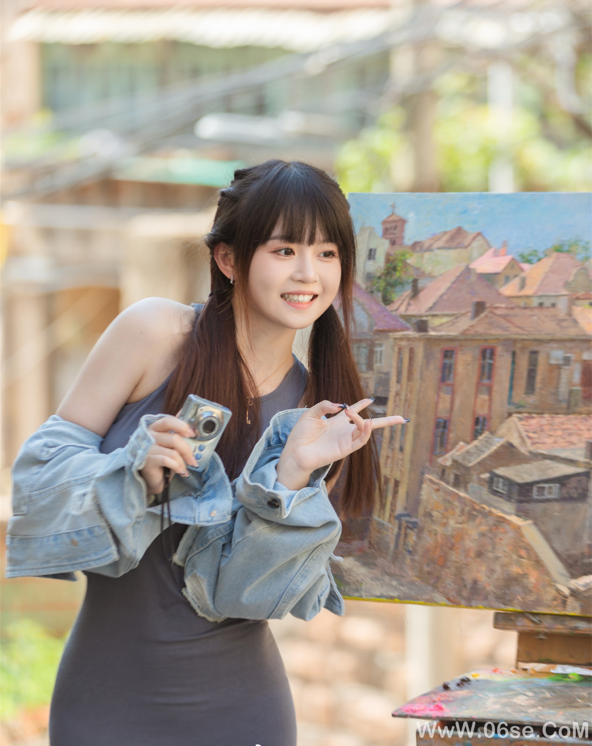 图片[13]-可爱美女丨甜美可爱，让你瞬间融化-六色网