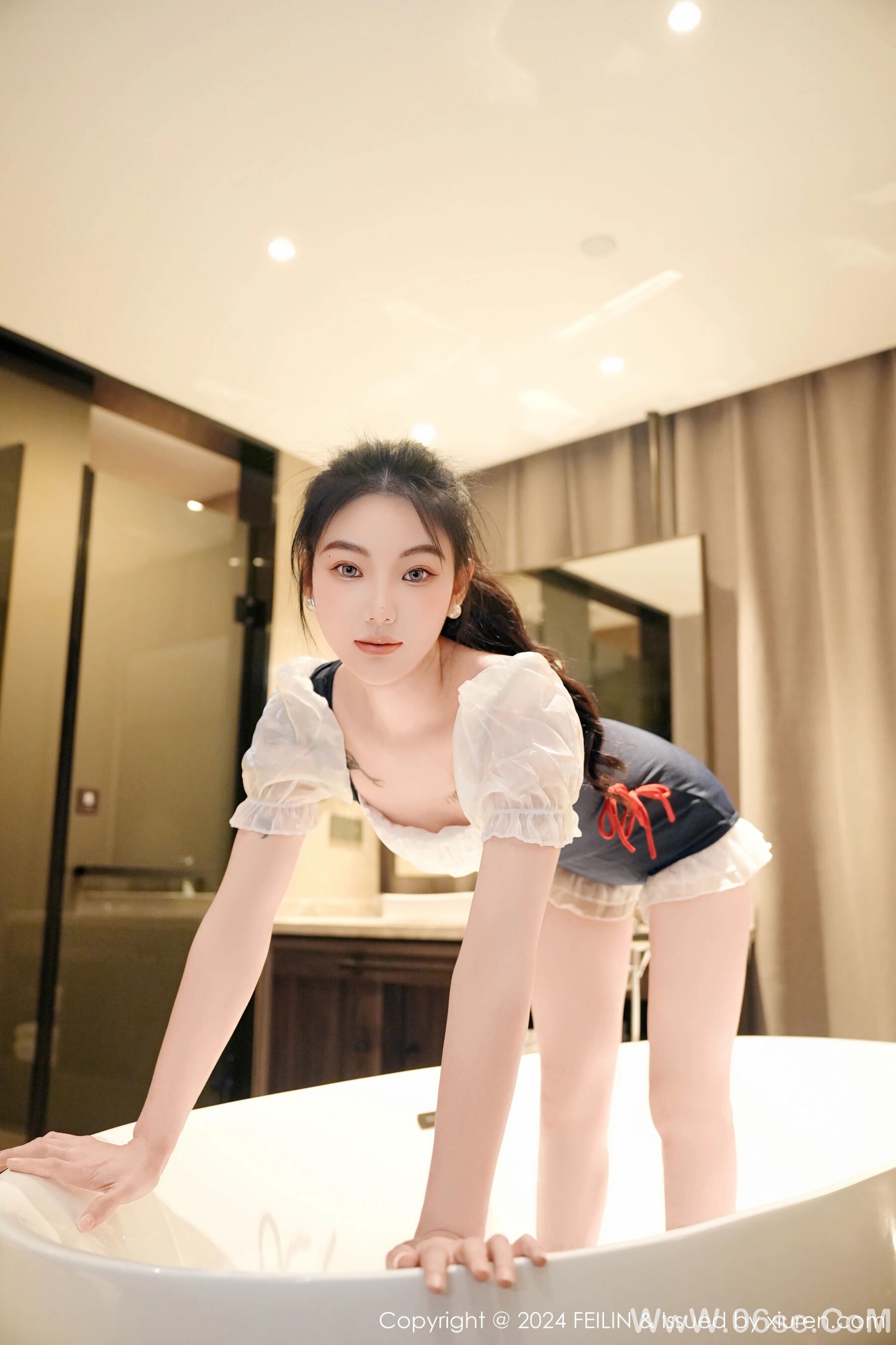 图片[17]-FEILIN嗲囡囡 2024.12.02 NO.0491 希恬儿[61P]-六色网