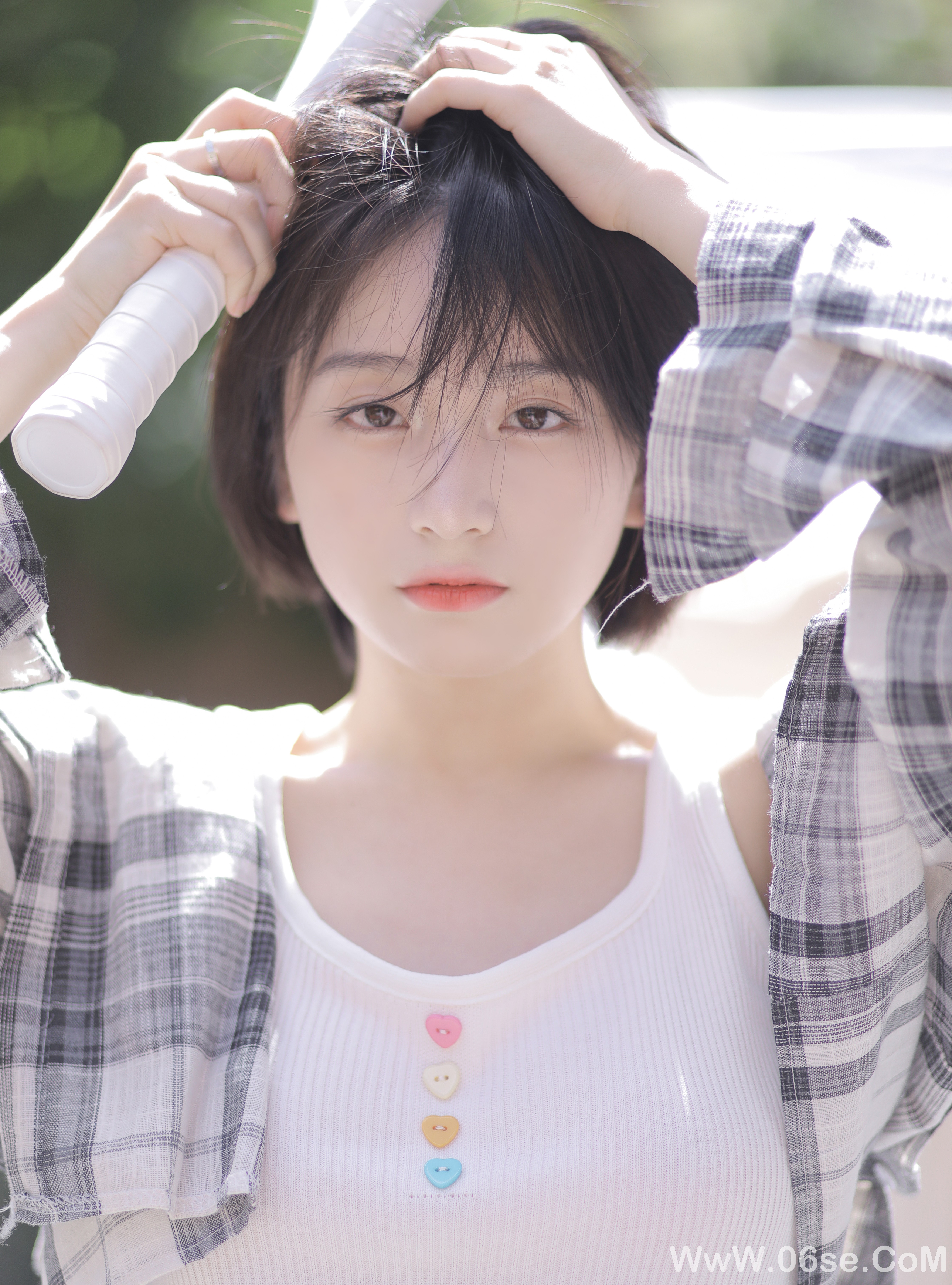图片[15]-美女壁纸丨清新自然气息的美女-六色网