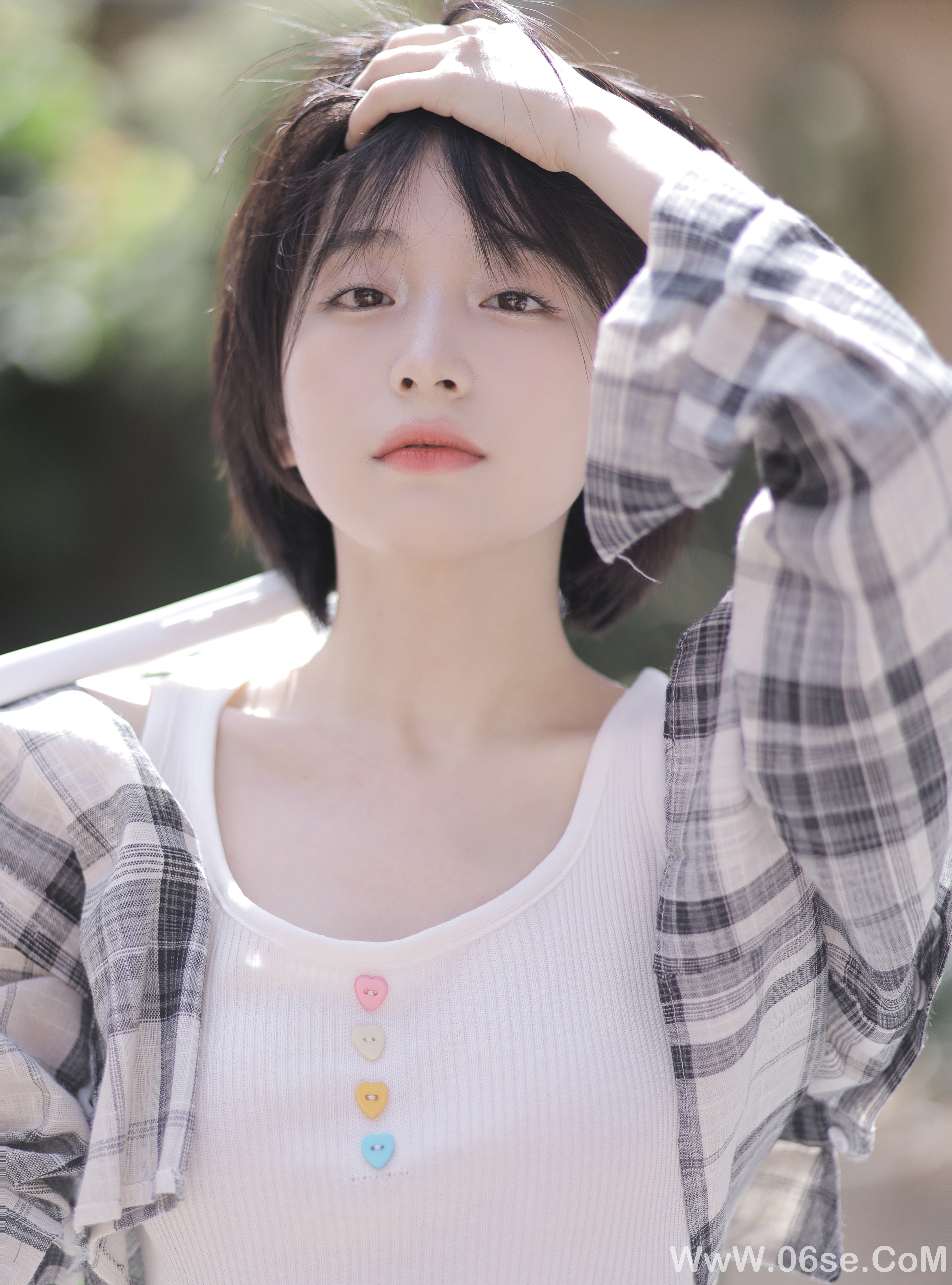 图片[19]-美女壁纸丨清新自然气息的美女-六色网