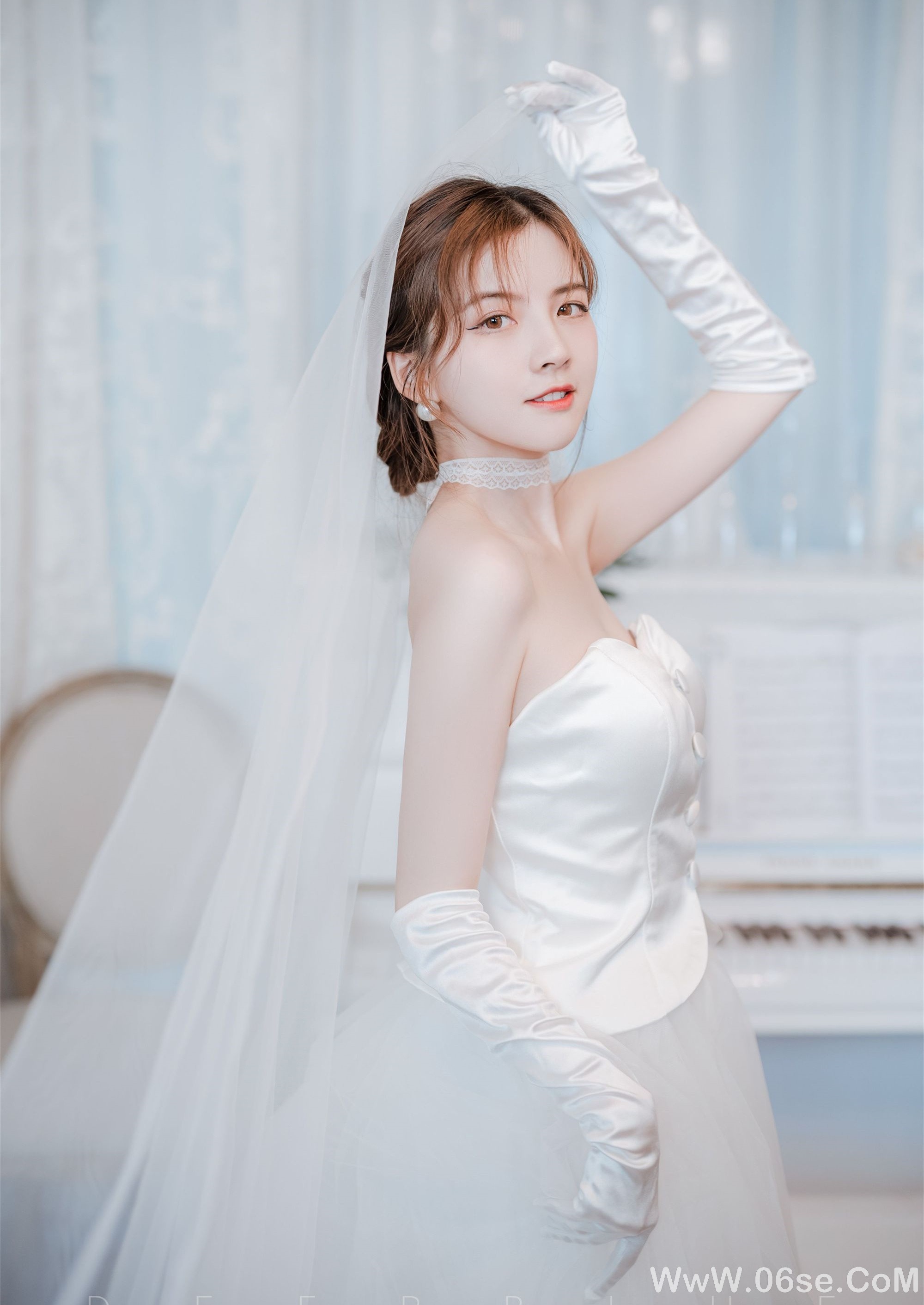 图片[16]-清纯美女丨清新素雅的美女-六色网