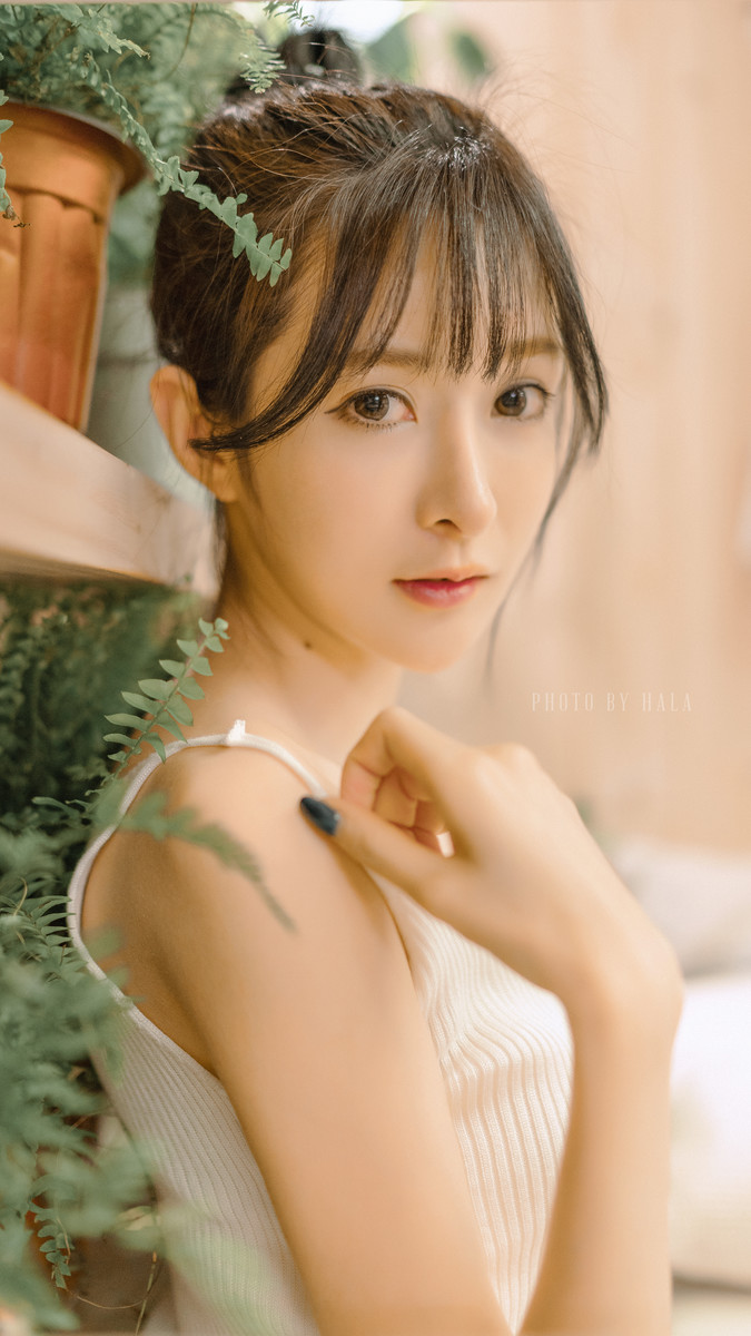 图片[3]-美女壁纸丨清新灵动的甜美女孩-六色网