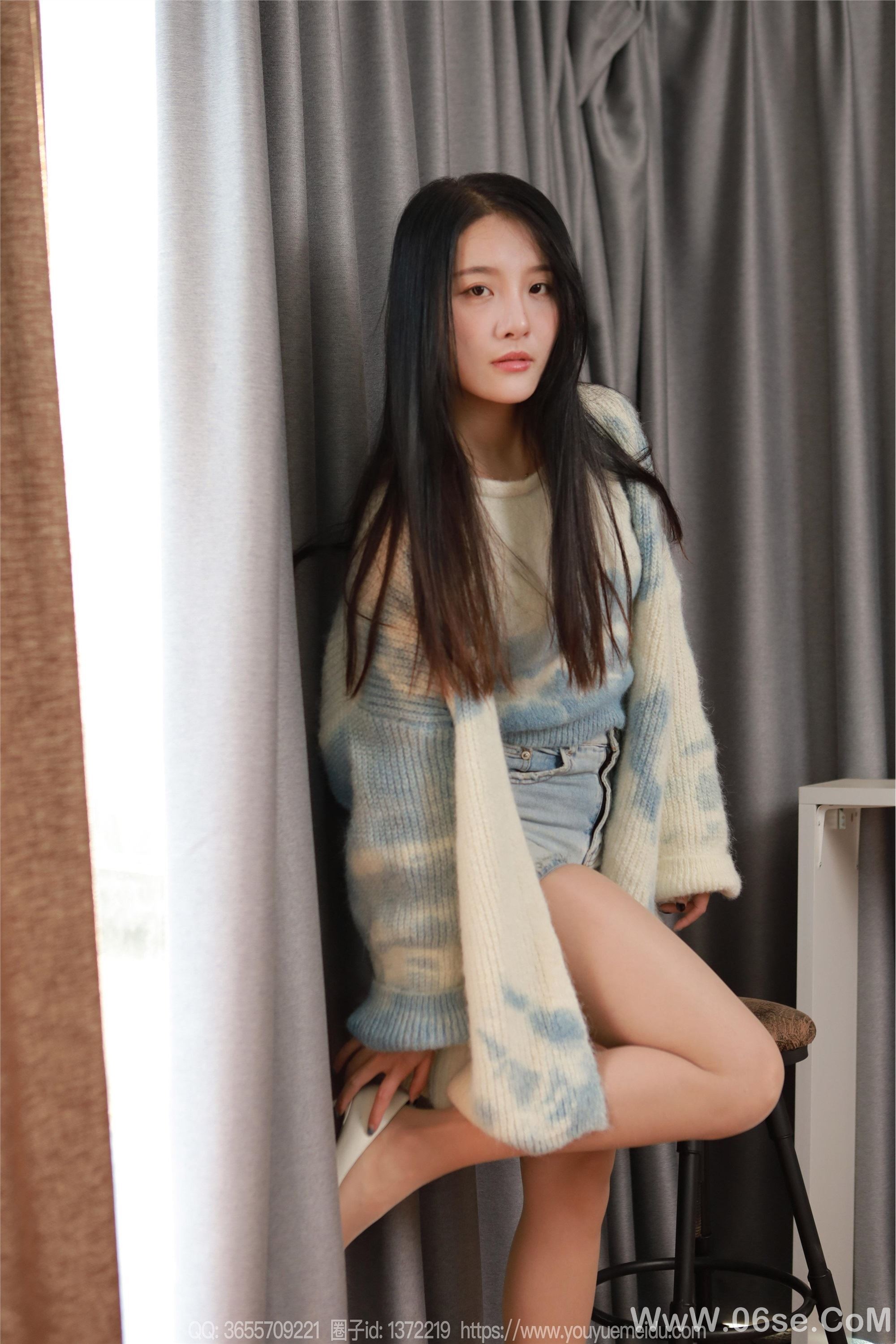 图片[39]-IESS异思趣向 2025.01.03 丝享家 1941 婉萍《蓝白毛衣（上）》[90P]-六色网