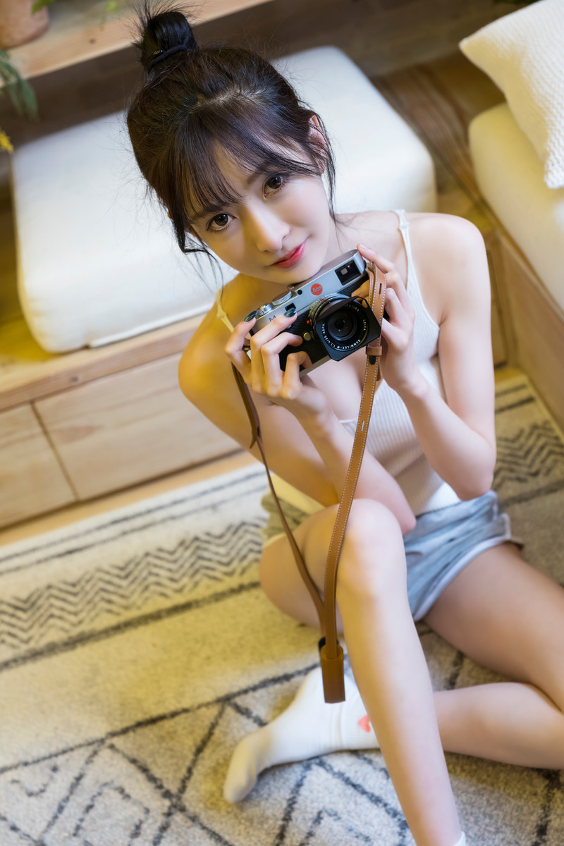 图片[20]-美女壁纸丨清新灵动的甜美女孩-六色网
