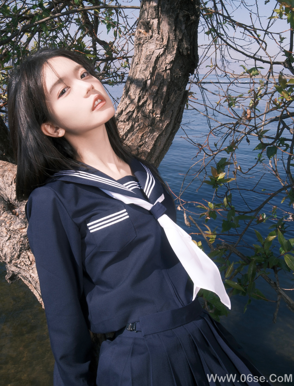 图片[11]-美女壁纸丨清新自然气息的美女-六色网