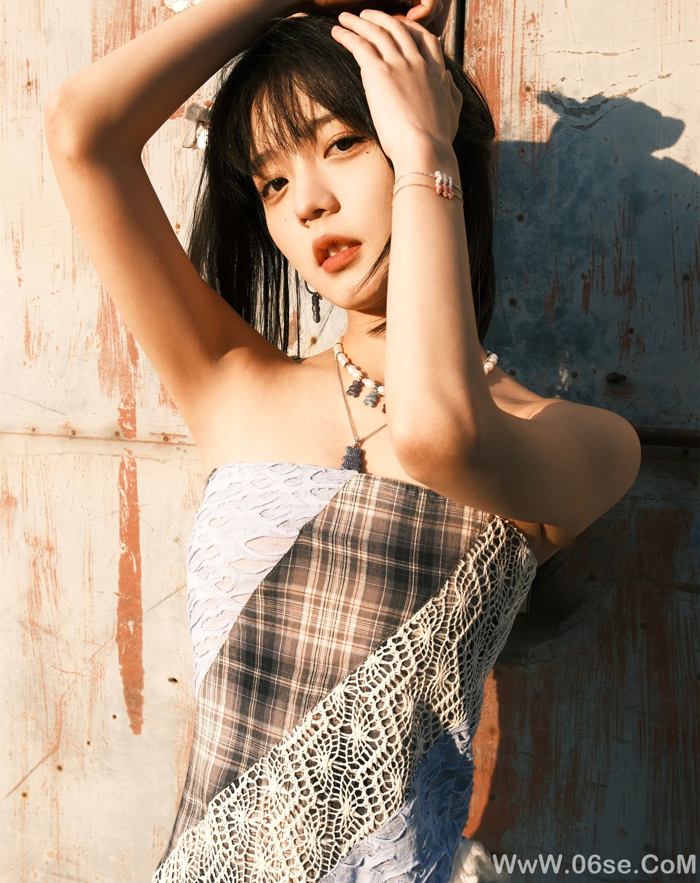 图片[3]-清纯美女丨绝美瞬间，清丽动人！-六色网