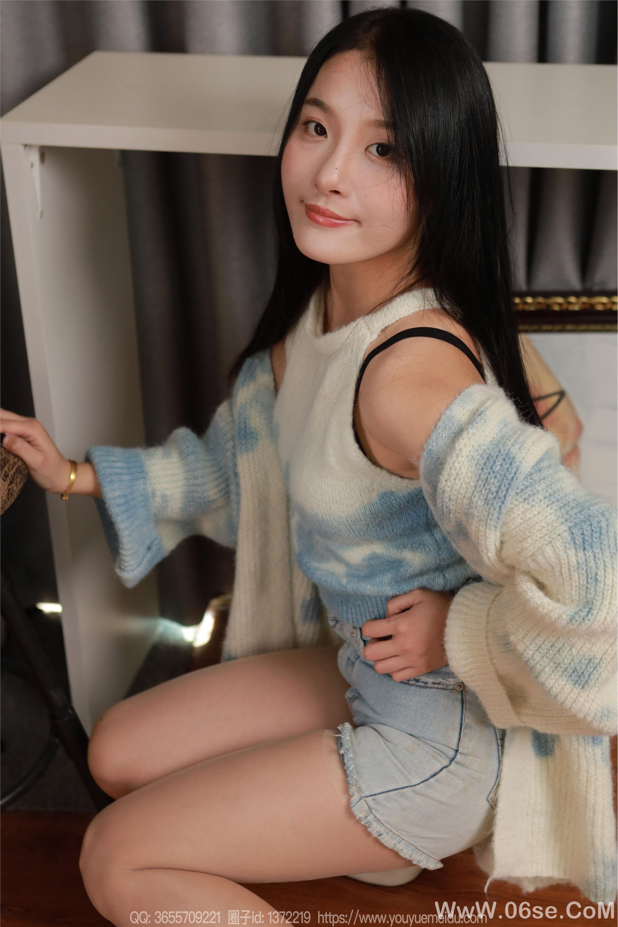 图片[32]-IESS异思趣向 2025.01.03 丝享家 1941 婉萍《蓝白毛衣（上）》[90P]-六色网