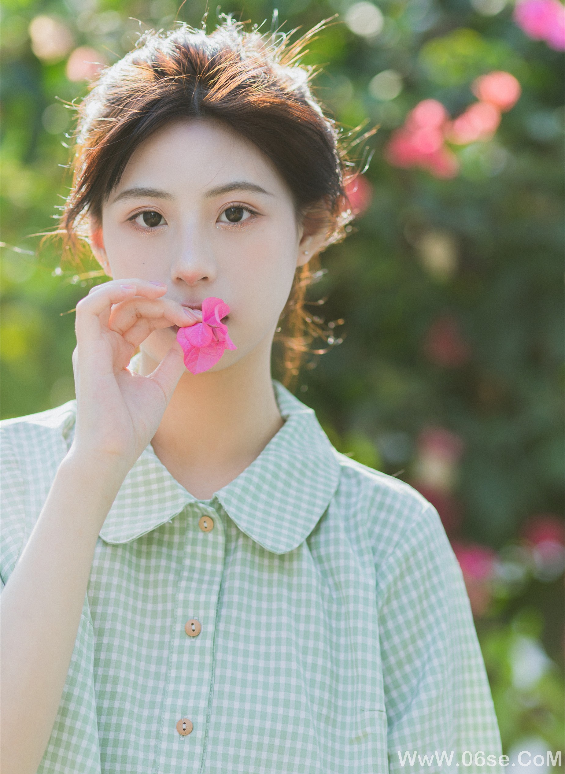 图片[9]-清纯美女丨清新素雅的美女-六色网