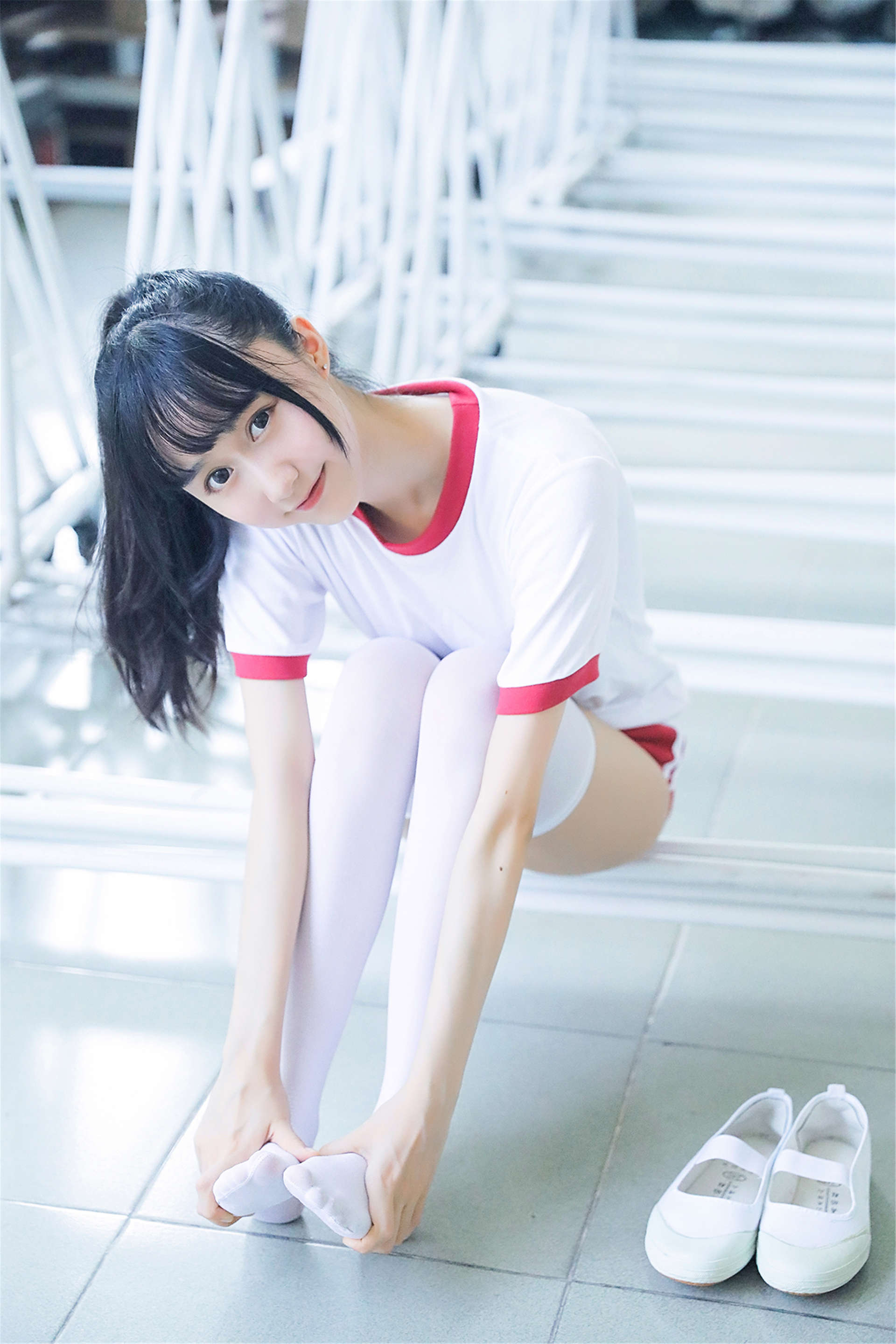 图片[8]-可爱美女丨校园迷人小学妹-六色网