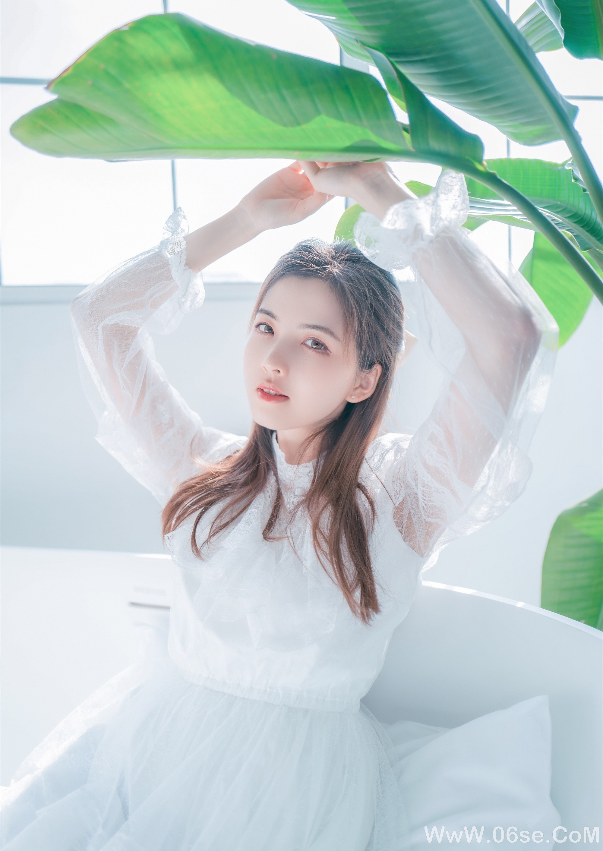 图片[2]-清纯美女丨清新素雅的美女-六色网
