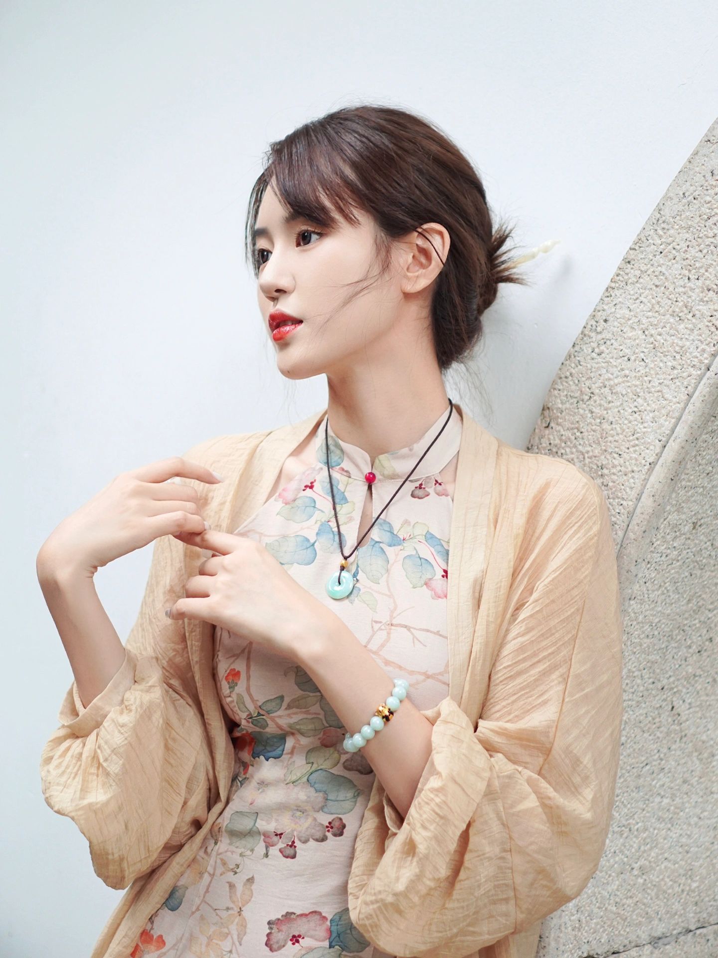 图片[20]-美女壁纸丨清新自然气息的美女-六色网