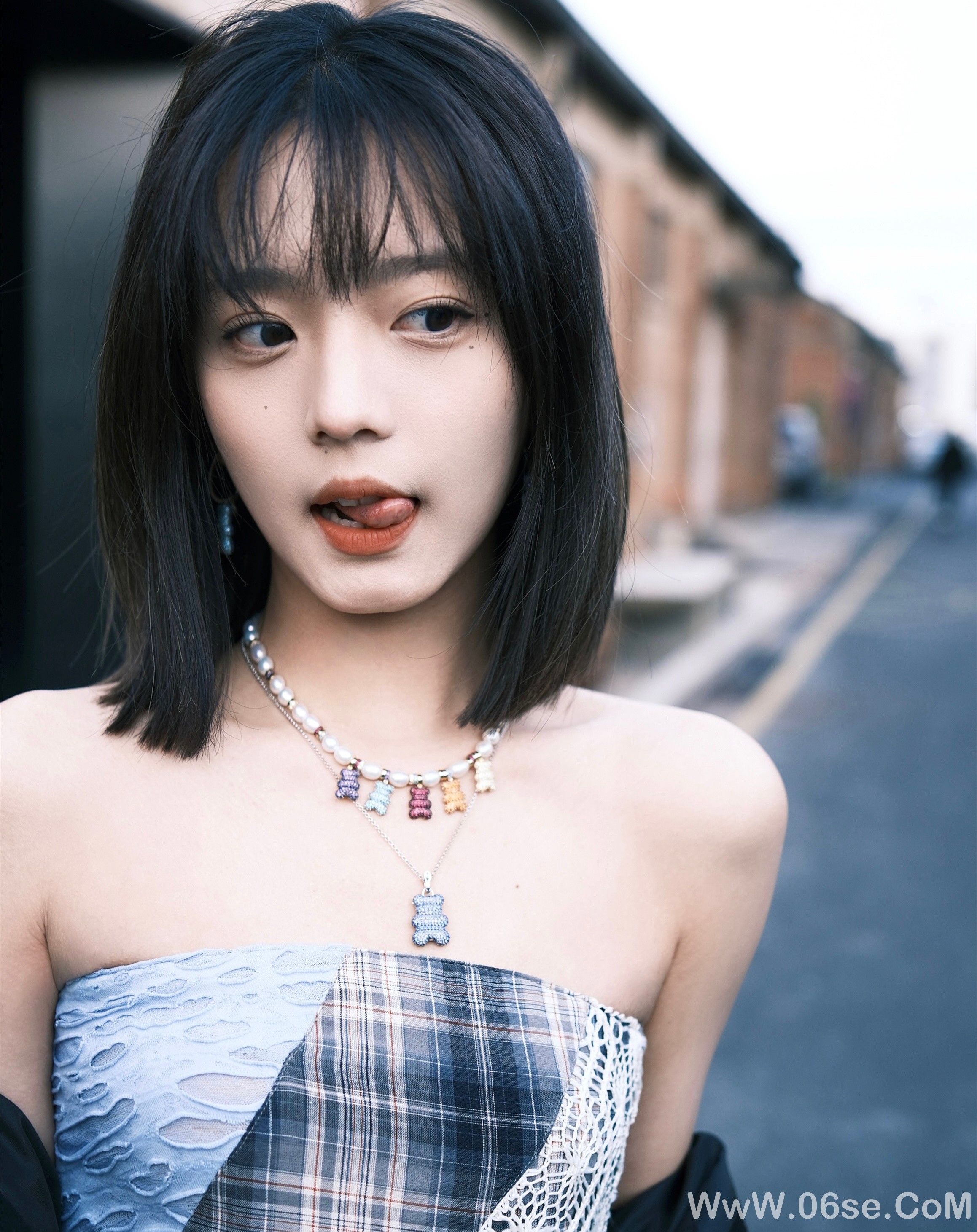 图片[12]-清纯美女丨绝美瞬间，清丽动人！-六色网