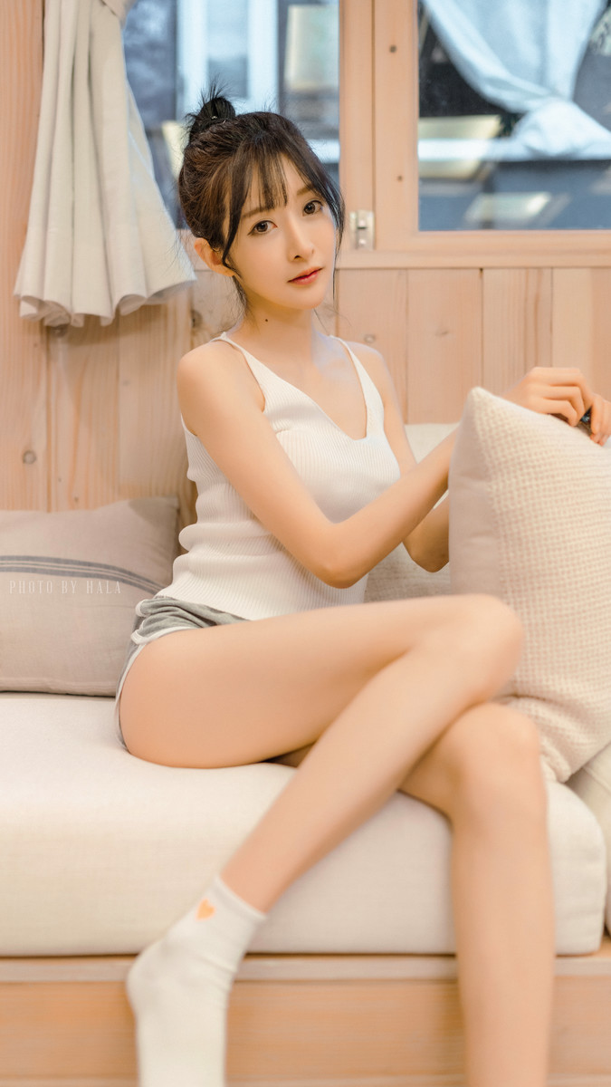 图片[19]-美女壁纸丨清新灵动的甜美女孩-六色网