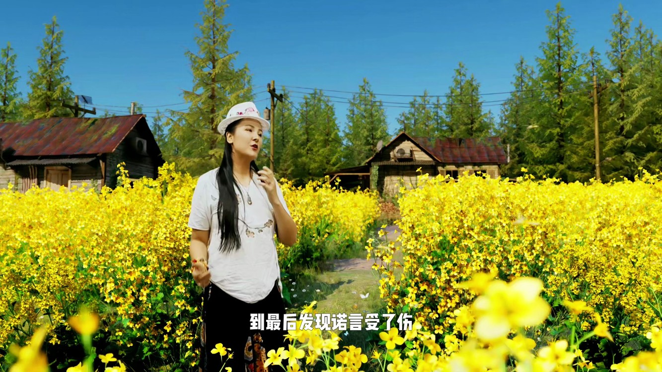  - 格桑英妮《一万个我爱你》原版MV全国上线，AI虚拟制片技术出品