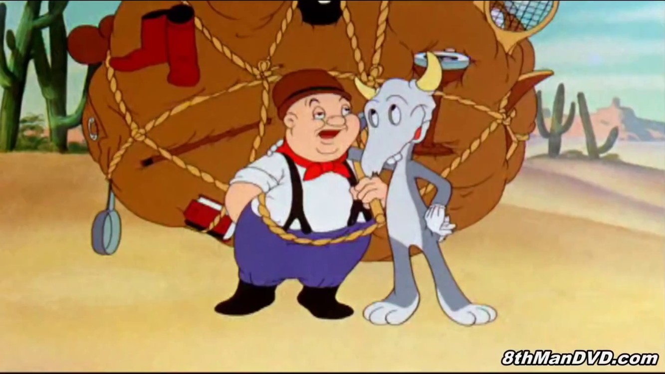 LOONEY TUNES (Looney Toons): BUGS BUNNY - The Wacky Wabbit (1942) (Remastered) (HD 1080p)