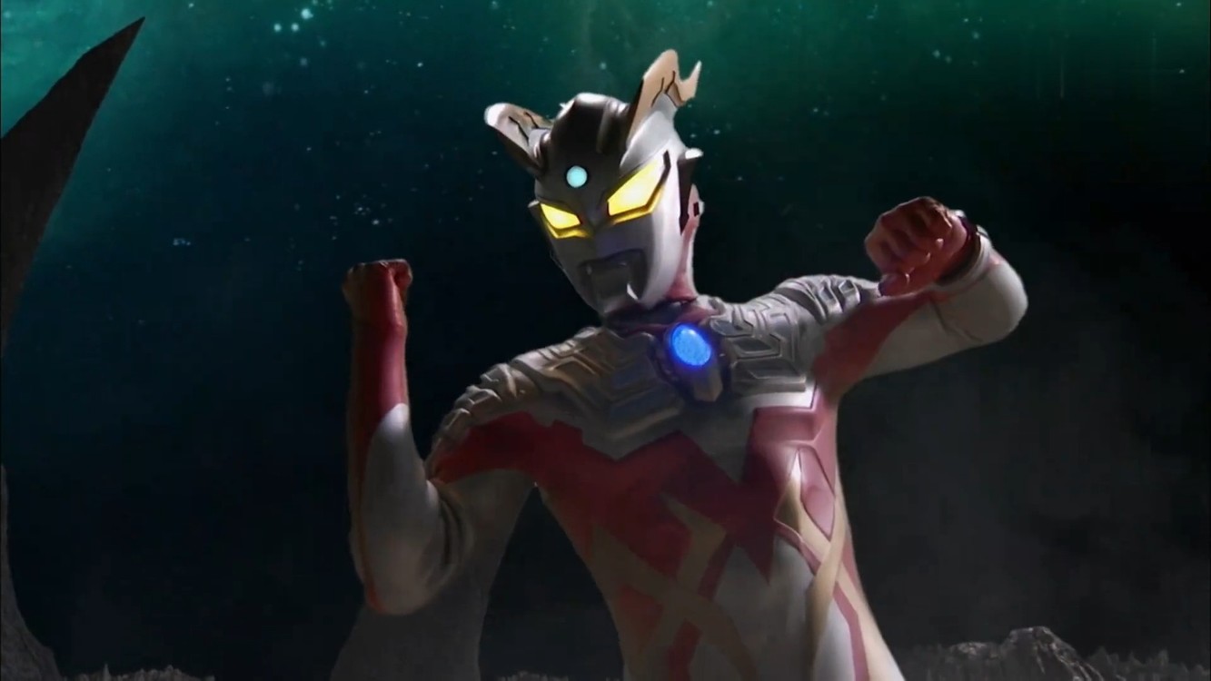 赛罗扛起ex雷德王的拳头,比格蒙小小的生命,赛罗守护到底