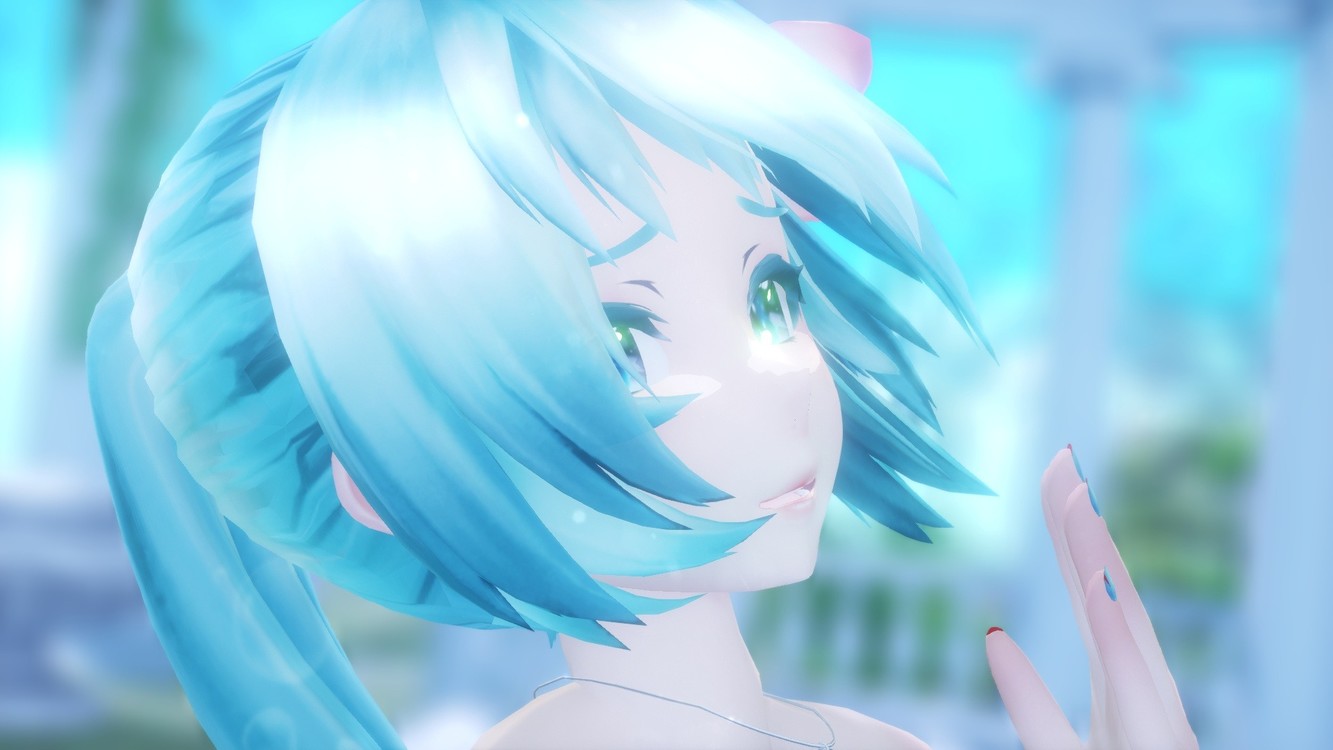 mmd初音未來,deep blue song,深海之歌