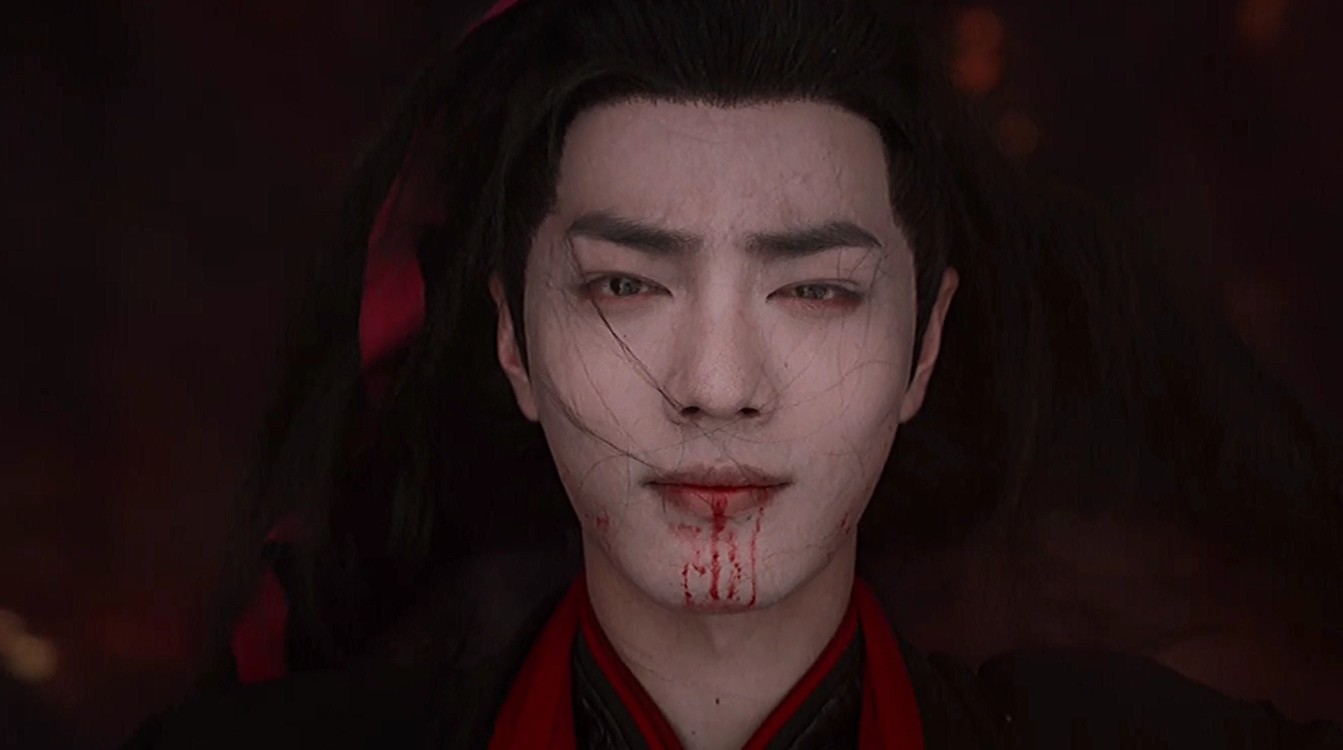魏无羡绝望跳崖