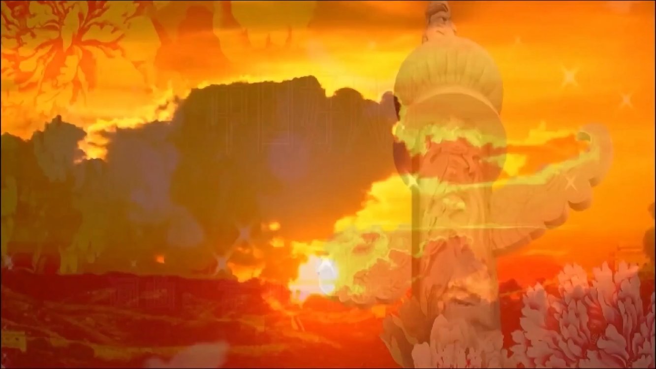  - 祝福美丽的祖国。听上首赞美的歌曲《中国好风光》