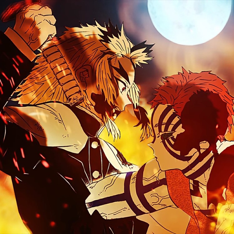 上弦叁vs炎柱   燃尽生命的无限列车之战