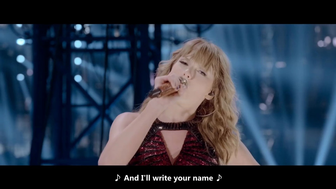 【4k60fps】taylor swift《blank space》神级现场!这谁顶得住啊