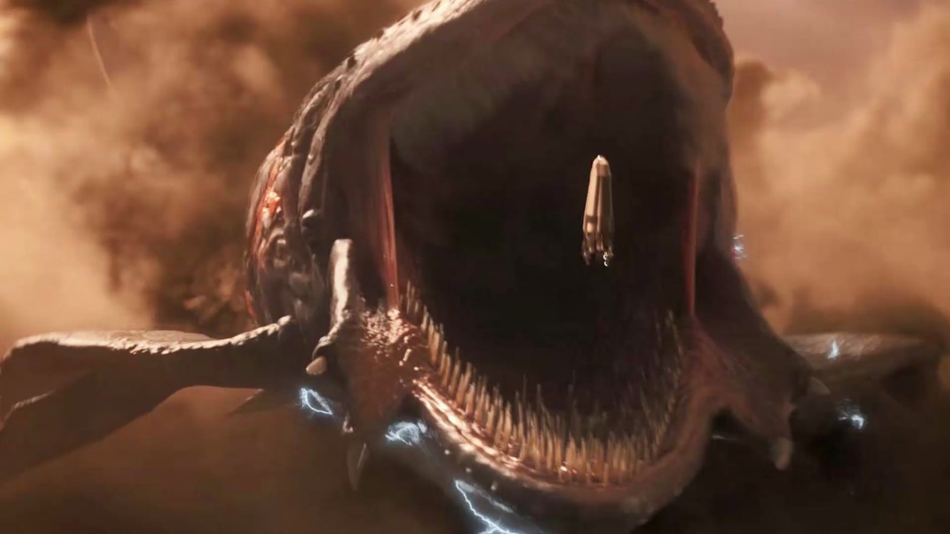 结果自己遭殃了#电影火星异变 #火星异变还原山海经巨鲲 #科幻电影