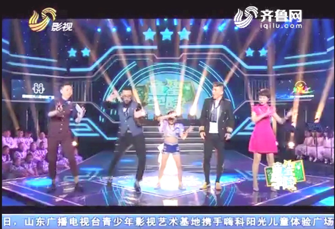  - 导师陈爽山东电视台大秀怀旧霹雳舞