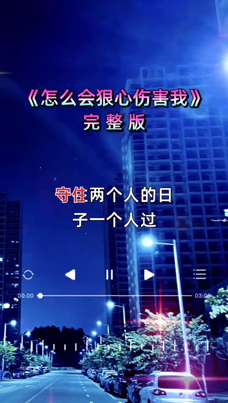 怎么会狠心伤害我还记得这首歌么