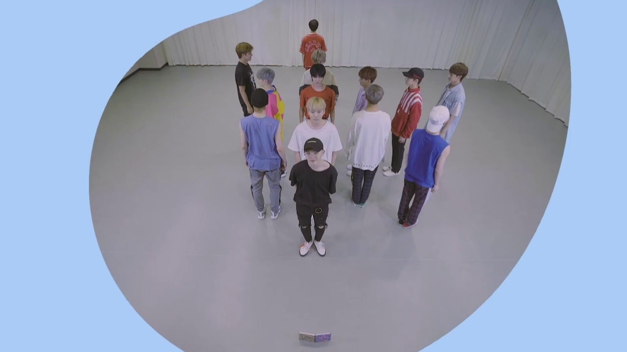 seventeen《oh my》背面舞蹈練習室