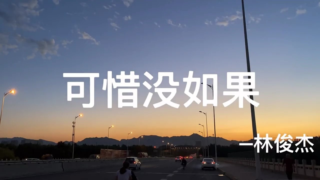 可惜没有如果