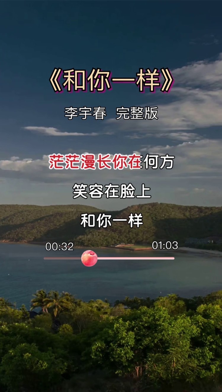 和你一样 #李宇春 #经典歌曲