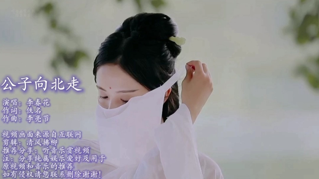  - 李春花《公子向北走》饭制MV