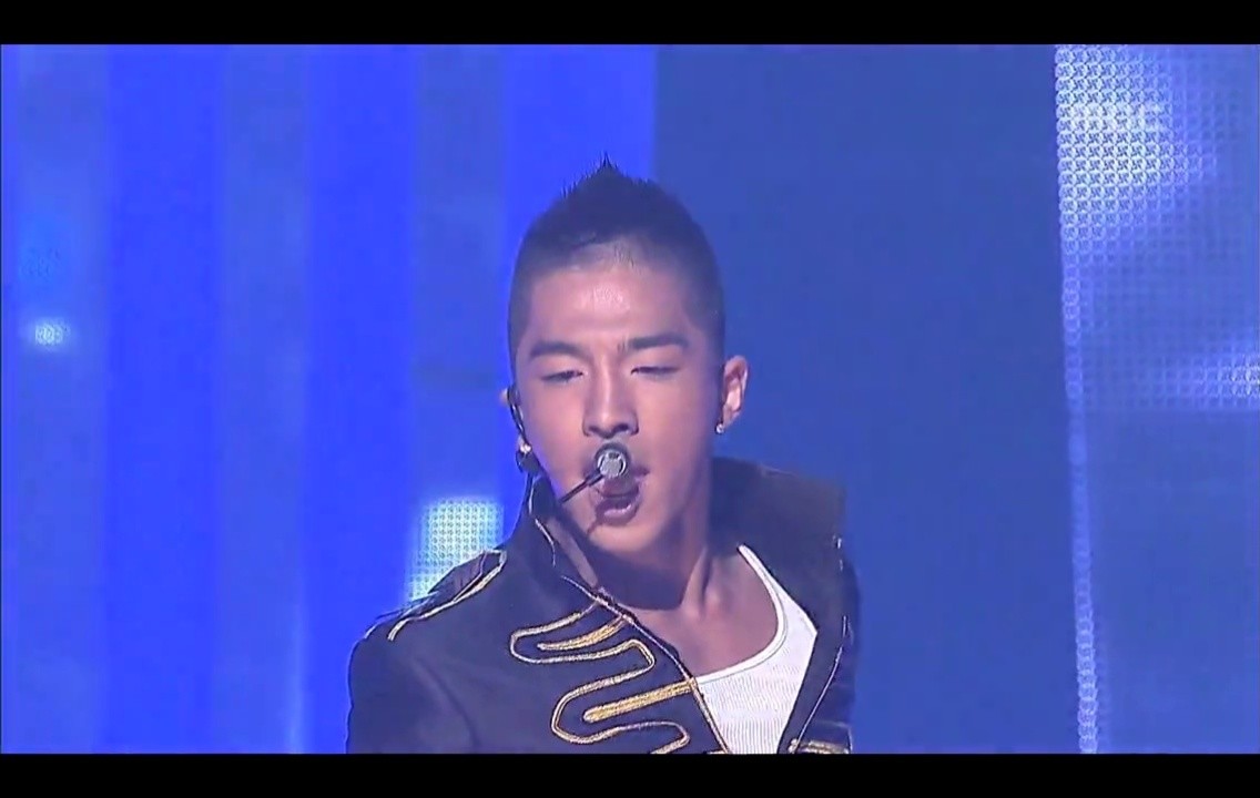 taeyang《only look at me》 music core 20080614