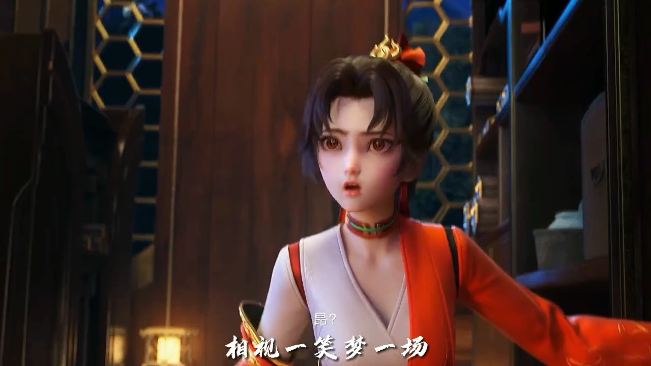  - 《回马枪》曙光初照演兵场，女子飞扬回马枪。