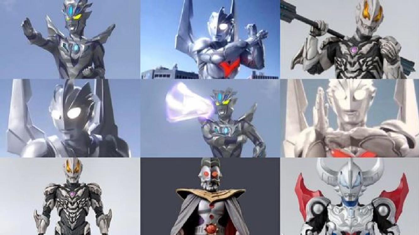盘点6位银色的奥特曼或奥特形态